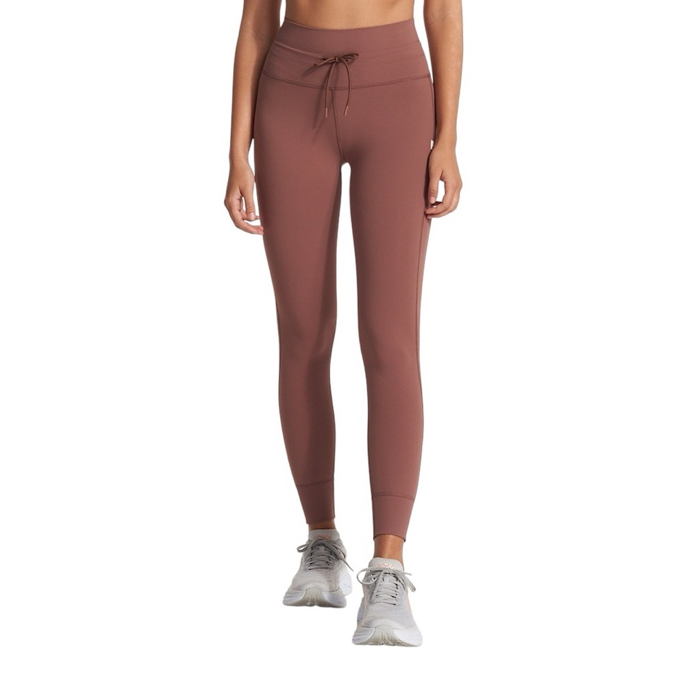 VUORI Daily BreatheInterlock Leggings in hazelnut